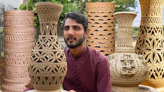 Clay Masterpieces: Six Designs Making Processes on Clay Pottery | How to Shape Magnificent Mud Vases