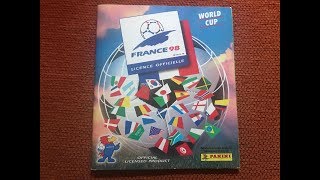 ASMR Français - Page Turning - Découverte de l'album Panini world cup France 98