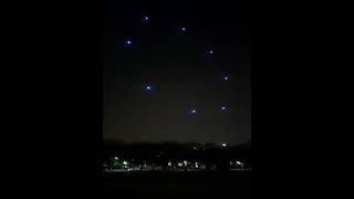 Eight Drones Flying in Circle at IIT Delhi