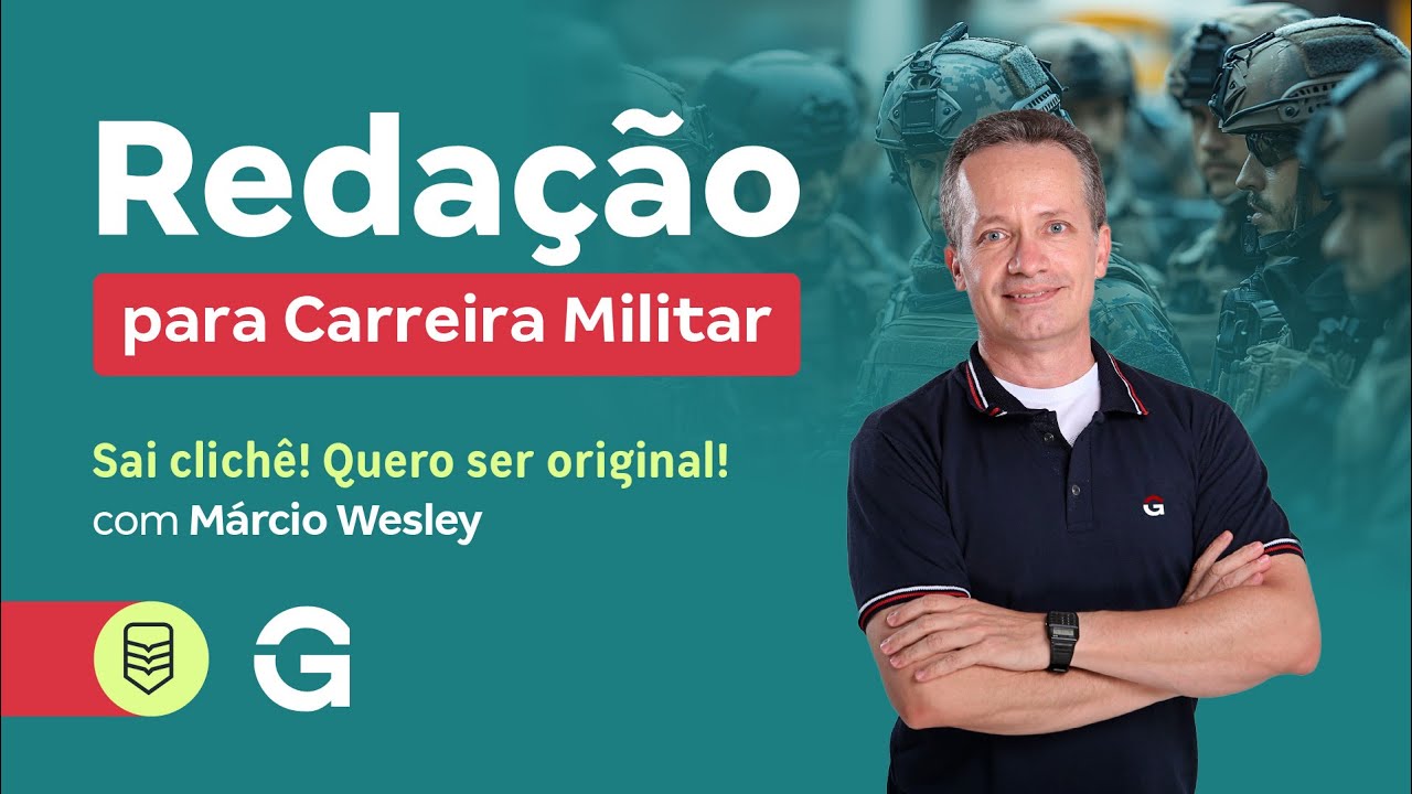Redação para Militares: Sai clichê! Quero ser original!
