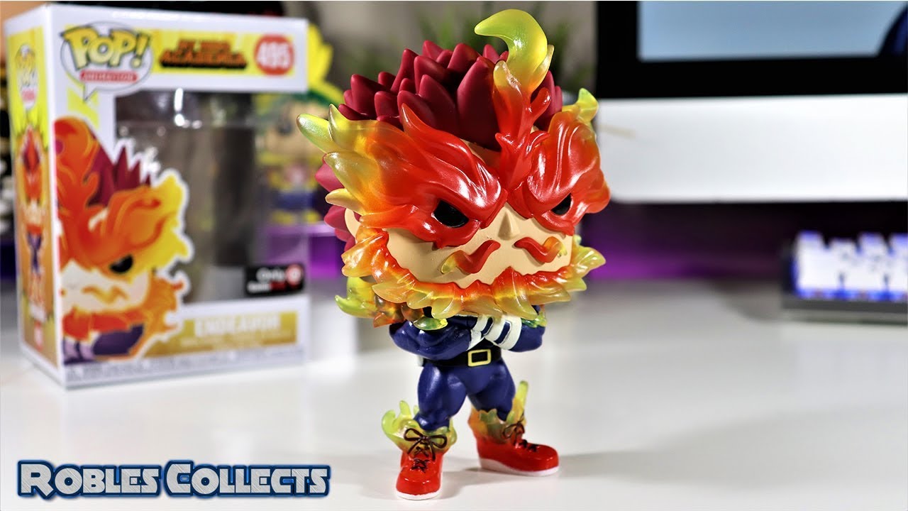 my hero academia endeavor pop