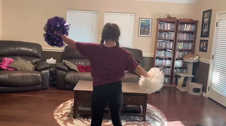 BACK View of Orange Out Dance Routine
