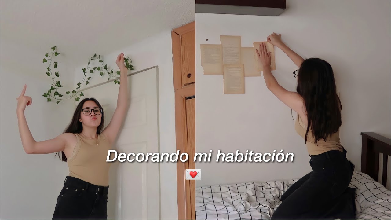 Decorando mi habitación + un mini vlog