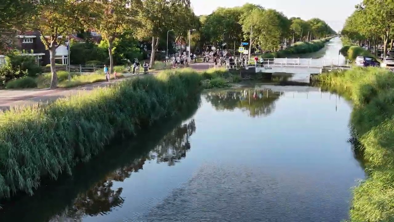 Het vertrek van de wandelaars van de 100 van Leeghwater 2026 DJI 20260731200727 0045 D