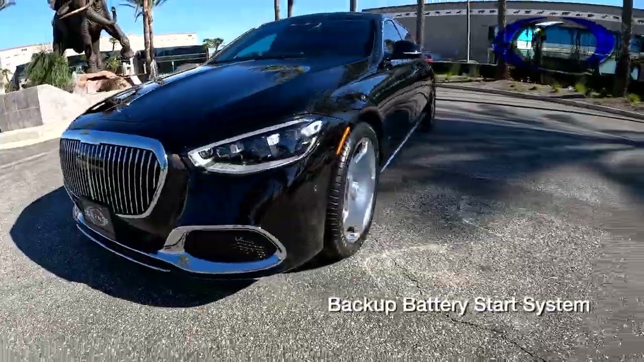 Armored 2023 Mercedes Benz Maybach with Level B6 Armor (Transparent Ballistic Glass)