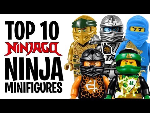 top 10 lego ninjago minifigures