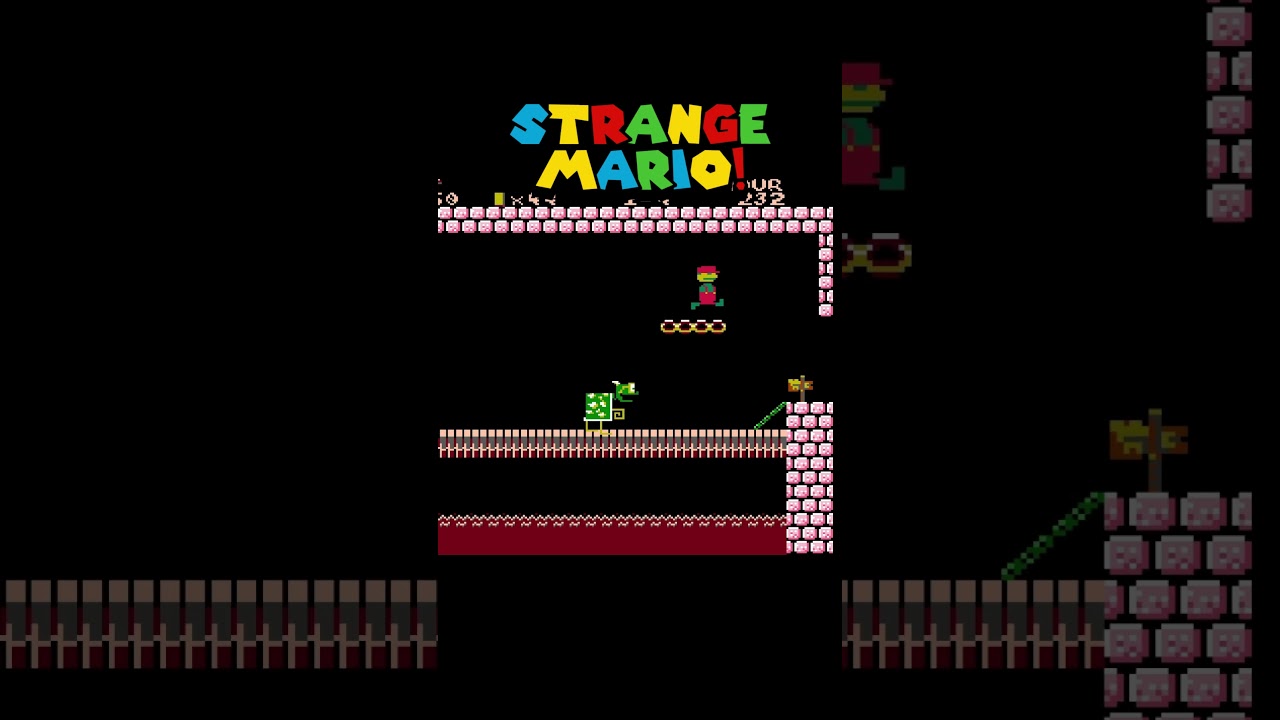 STRANGE Mario Vs. Bowser!! 
