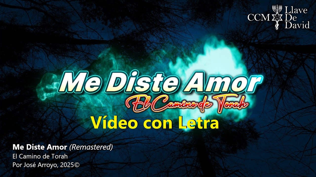 Me Diste Amor (LYRICS VIDEO - Video con Letra) - YouTube