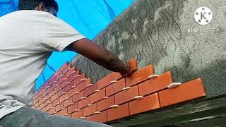 clay tile 3×9 wall cladding fitting in bengalore 8904132252