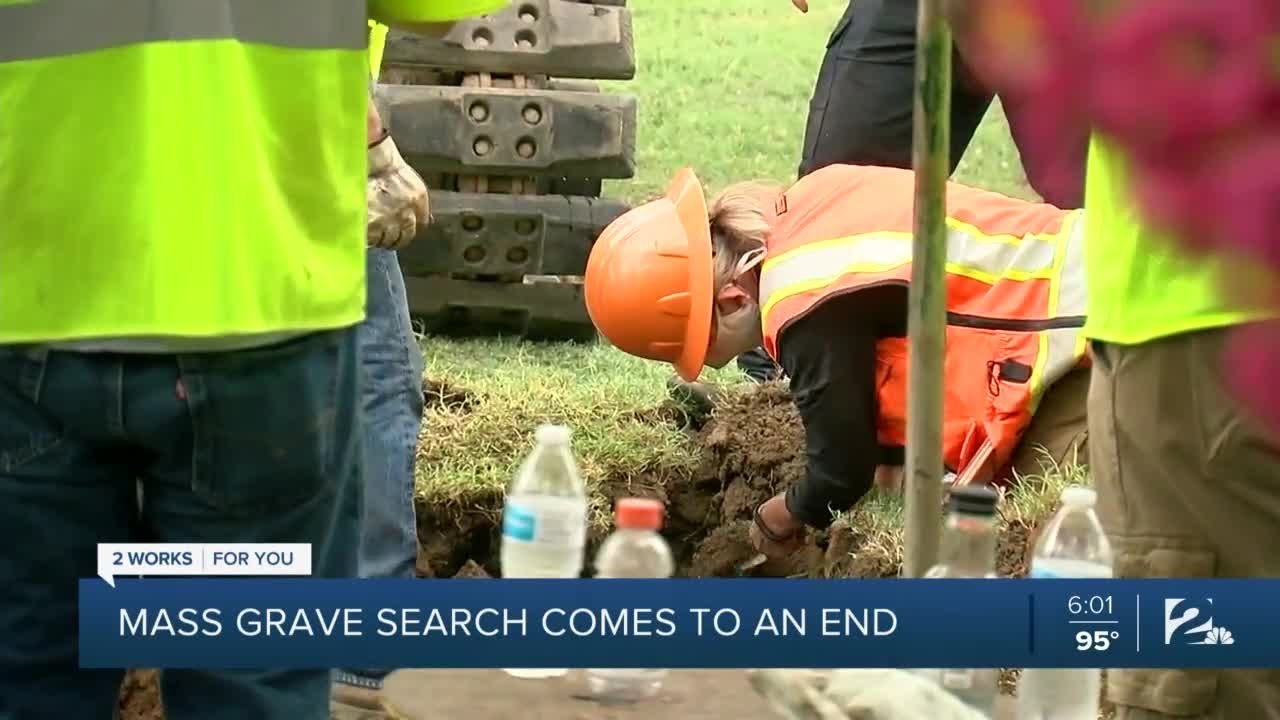 Mass grave search comes to an end YouTube