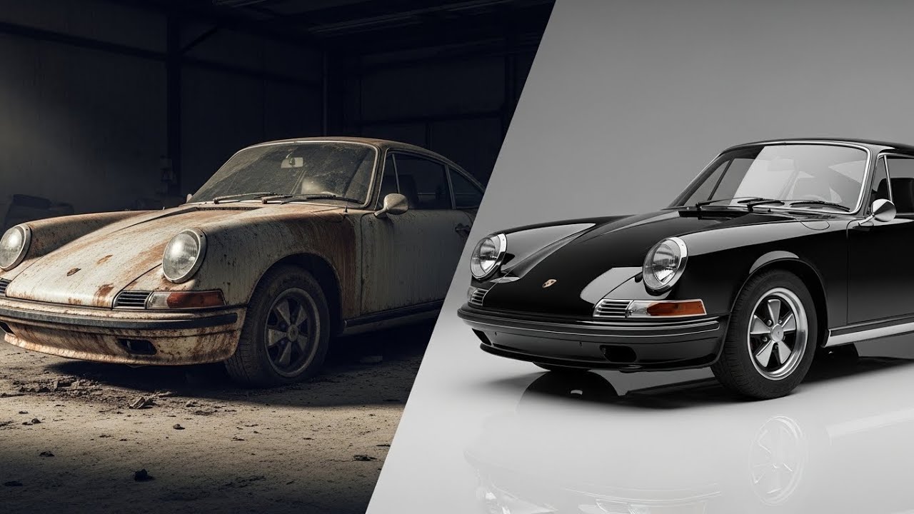 ASMR Car Restoration Full Restoration 1972 Porsche 911 Abandoned New