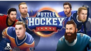 PUZZLE HOCKEY OFFICIAL NHLPA MATCH 3 RPG screenshot 1