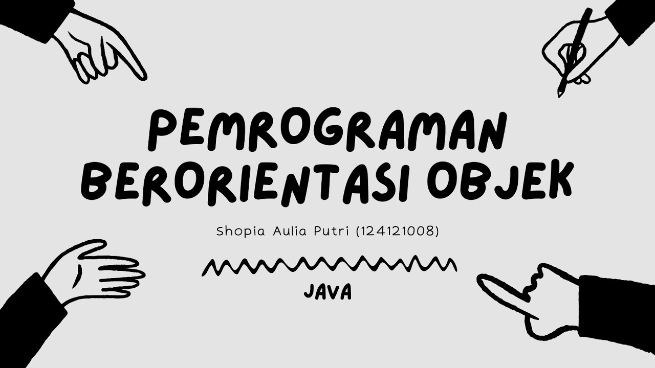 PEMROGRAMAN BERORIENTASI OBJEK - YouTube