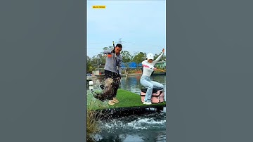 gái xinh dật mình vì anh cần thủ lên cá cực nhanh và cái kết #fishing #cauca