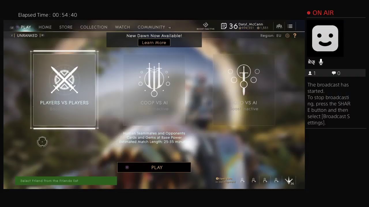 Paragon V42 Live Stream