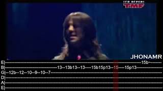 RHCP - Scar Tissue solos Live - Werchter, Belgium (2006) John Frusciante - TABS