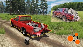 WhistilinDiesel Toyota Hilux Durability - BeamNG Drive Vs Real