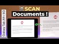 Samsung Galaxy Tab A9: How to Scan Documents! [Easily]