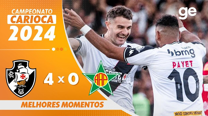 VASCO 4 X 0 PORTUGUESA-RJ | MELHORES MOMENTOS | CAMPEONATO CARIOCA 2024 | ge.globo