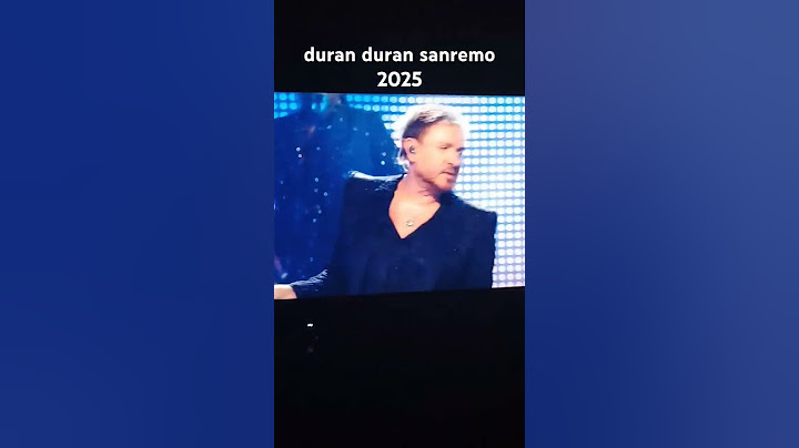 duran duran sanremo Invisible  2025