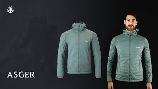 Asger Hooded Hybrid Fleece Jacket Jöttnar