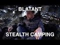 Blatant Stealth Camping Under Tree image