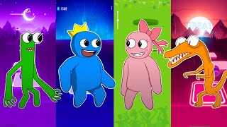 Rainbow Friends: Blue(Dance Monkey) X Pink(Believer) X Orange(2 Phut Hon) X Green(Sugarcrash Bemax)