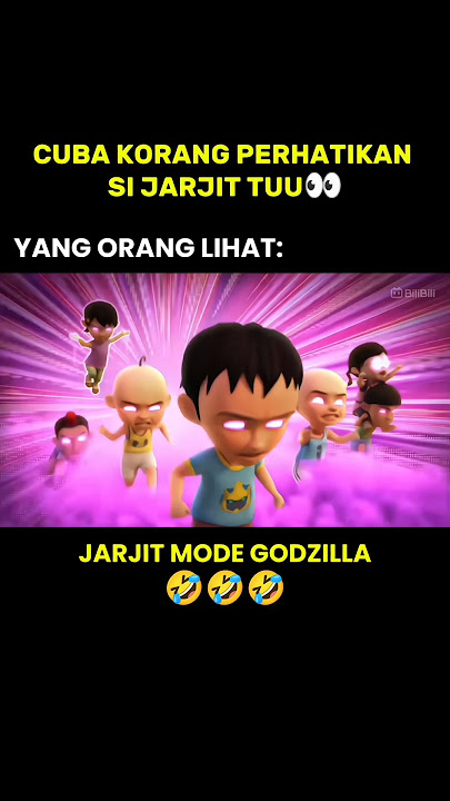 JARJIT MODE GODZILLA🤣🤣🤣 #jarjit #godzilla #upinipin #memes #funny #lawak #ngakak #shorts #foryou