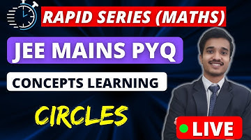 Chapterwise JEE Main 2021 (Feb) Solutions | Circles | Concepts learning | For JEE Mains 2022