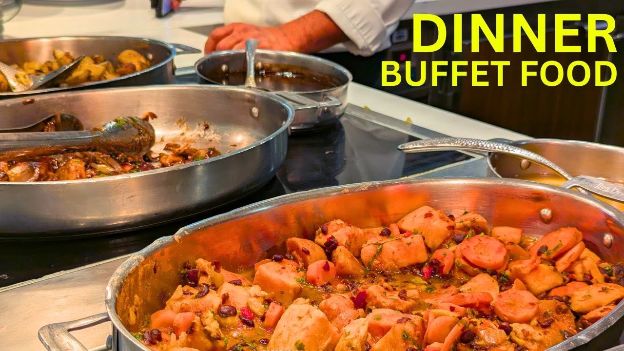 Ужин "шведский стол" 2026 NCL ENCORE Norwegian Cruise