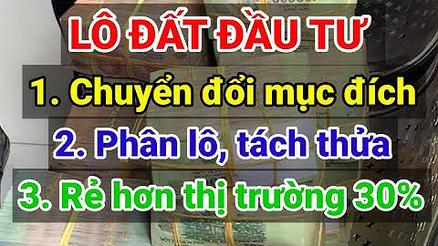 Bán Lô Đất SIÊU RẺ Xã Bàu Lâm, Huyện Xuyên Mộc, BRVT | chỉ 60 triệu/m ngang | BĐS Quang Linh