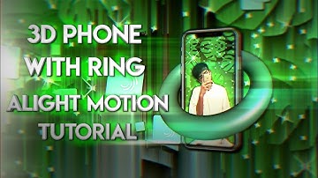 3D PHONE [ AE INSPIRED ] ALIGHT MOTION TUTORIAL BY @ayief__art