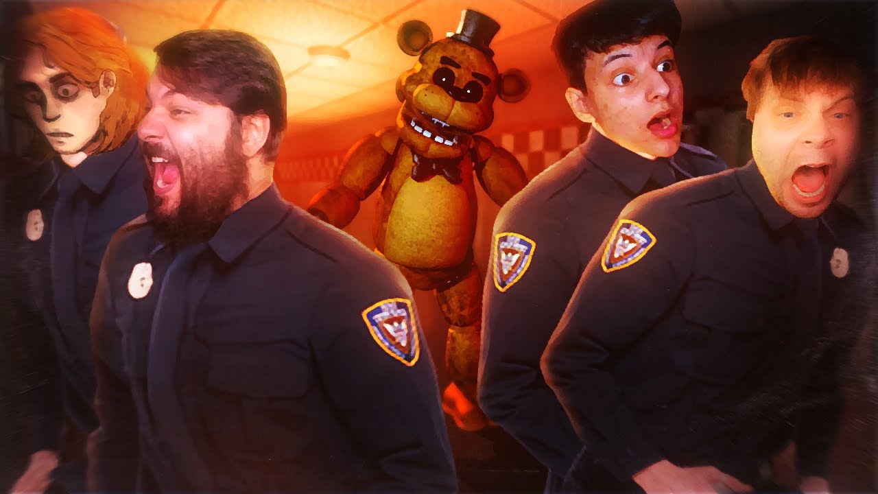 O FNAF DOOM DO FILME com RS de FNAF! Com @MrL3O @Terrorizando  @Gabizini 