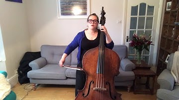 Advanced Double Bass | Tutorial 4 with Alice Kent | Paganini 2
