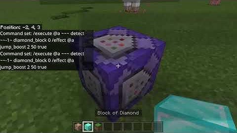 Bounce Pad Tutorial On Bedrock (With Command Blocks)