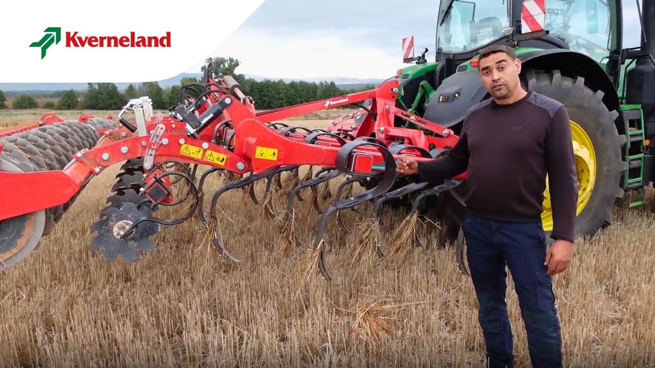 Entrevista: Brazos Réflex / Tríflex en cultivador Kverneland Turbo - ES