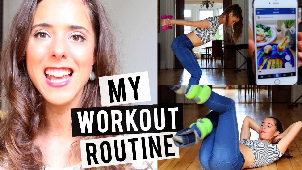 My Workout Routine Video MY WORKOUT ROUTINE & PRE WORKOUT | Get Full Day Energy - YouTube