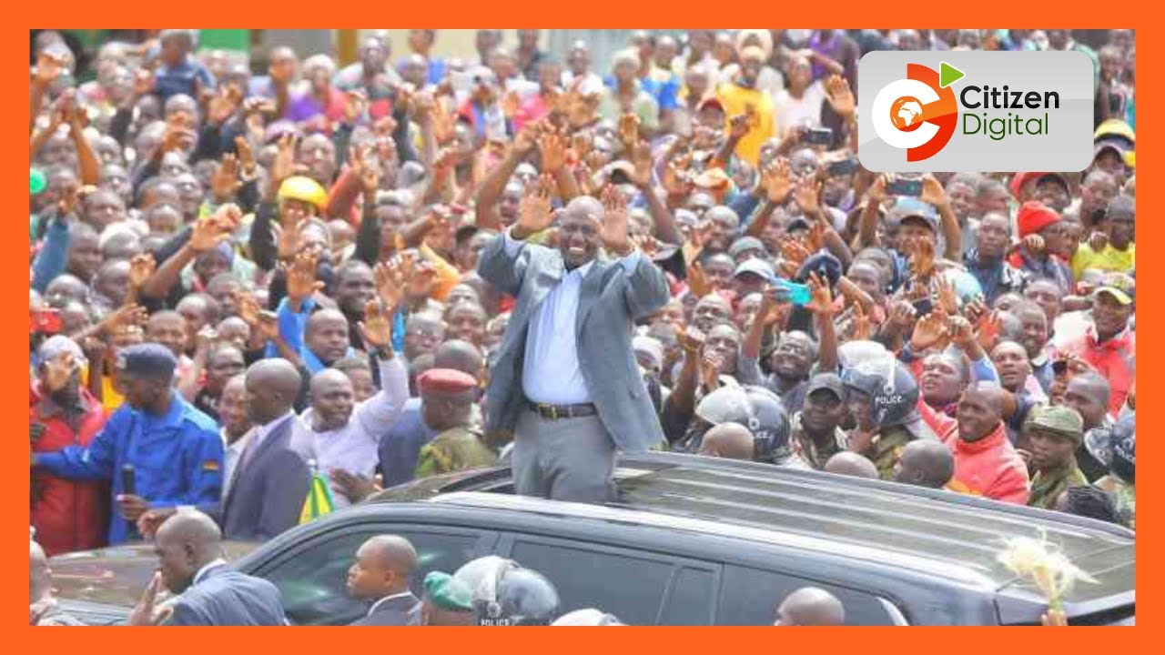 President Ruto rules out handshake with Raila Odinga