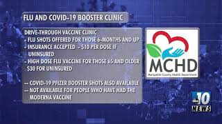 Flu and Covid Vaccine Clinic to be held in Marquette County