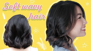 Tạo kiểu TÓC GỢN SÓNG siêu xinh | SOFT WAVY HAIR TUTORIAL | GlamVee screenshot 1