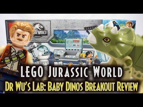 LEGO Dr Wu's Lab: Baby Dinosaurs Breakout REVIEW | LEGO Jurassic World 2020 Sets