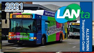 LANTA Buses at ATC in Allentown, PA