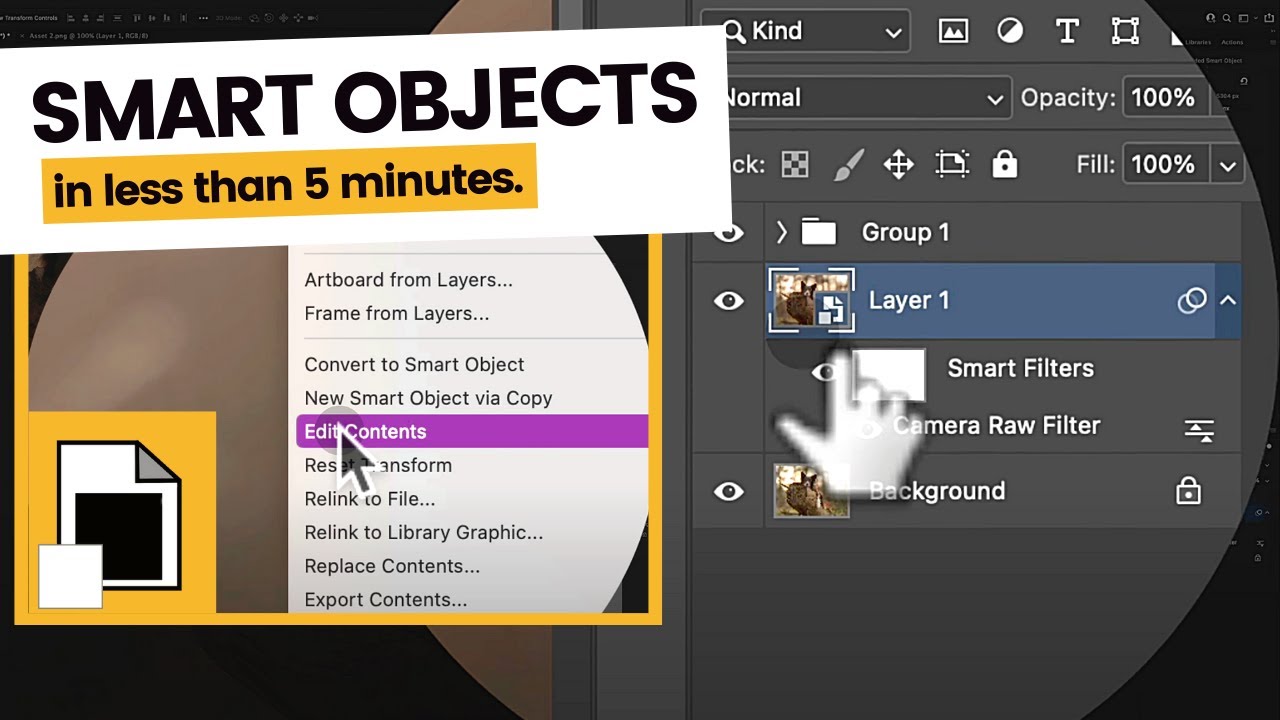 How To Turn Off Smart Objects In Photoshop