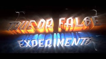Intro for True or False Experiments