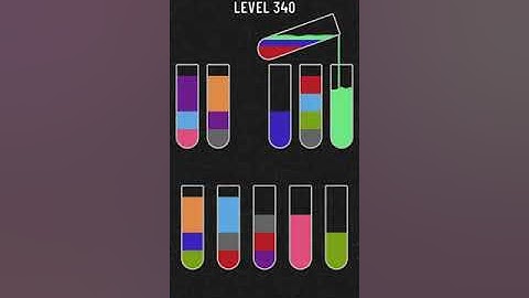 Water Sort Puzzle   level 340 !!! Mobile Cell Phone Game Walkthrough Android / Apple