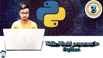 Lecture 3 | Hello World Program In Python | Command Line Tutorial With Git Bash