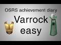 Osrs guide de journal facile varrock