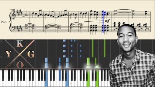 Kygo & John Legend - Happy Birthday - Piano Tutorial + Sheets chords