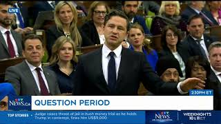 Poilievre Kicked out of #Parliament for calling #Justin #Trudeau a " Wacko". #Canada🍁 🦫🫎 #kickedout
