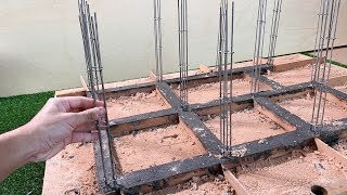 New Amazing Bricklaying -  How To Make The Foundations For A House
